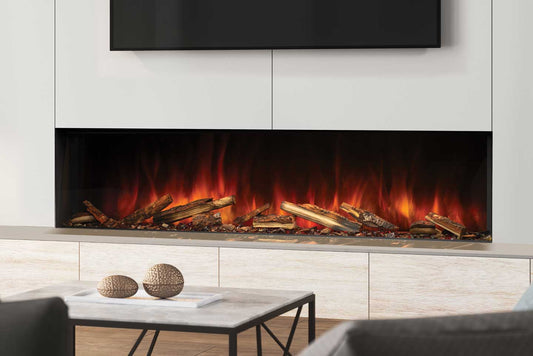 UE68 SLIM Uptown Electric Fireplace