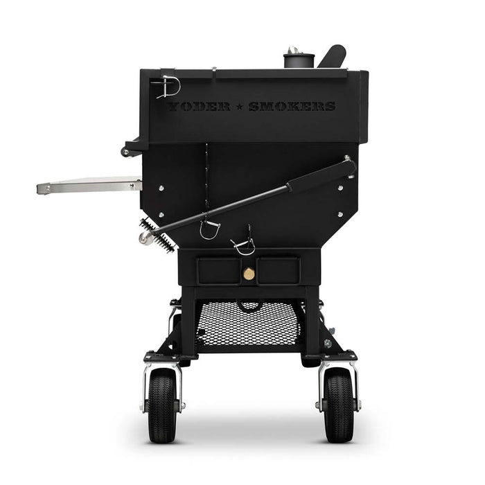 Charcoal flat outlet grill