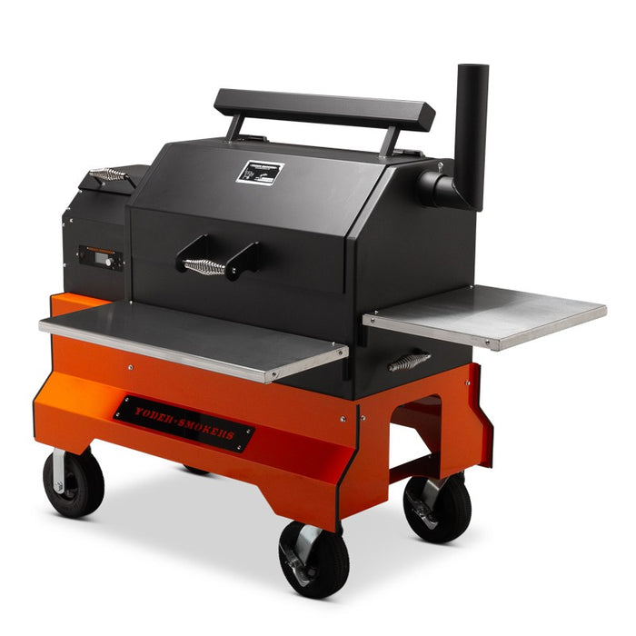 Yoder Smoker - 640S Competition Pellet Grill Orange – Fireplaces by Cameron