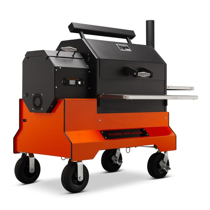 Yoder 640S Competition Pellet Grill Orange