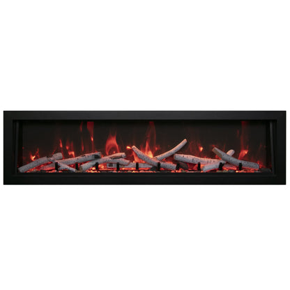 Amantii Panorama Deep Extra Tall Smart Linear Electric Fireplace 120V/240v