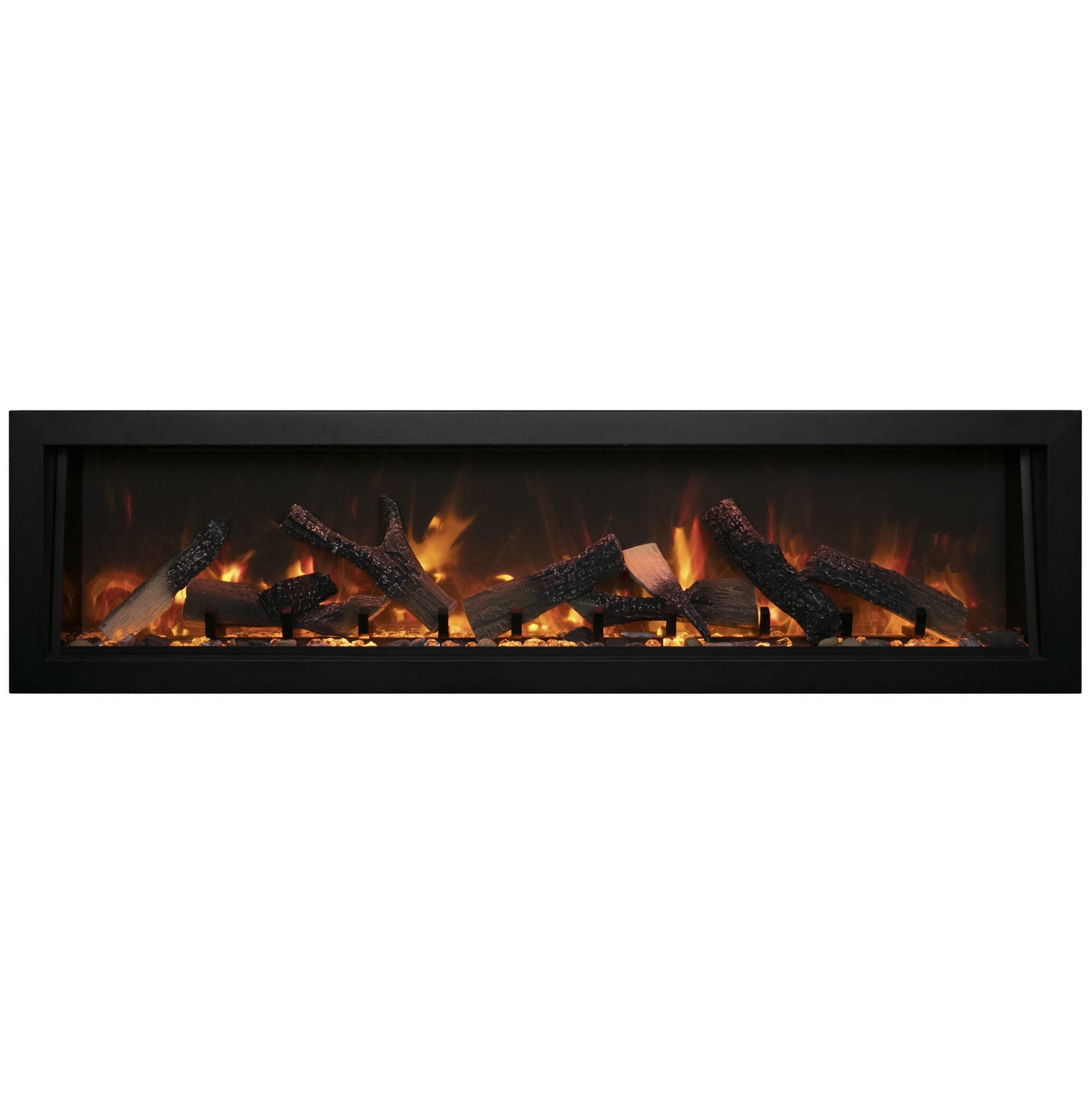 Amantii Panorama Deep Smart Linear Electric Fireplace Indoor/Outdoor
