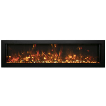 Amantii Panorama Deep Extra Tall Smart Linear Electric Fireplace 120V/240v