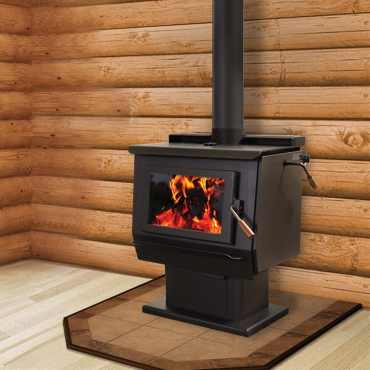 Blaze King 'King 40' Freestanding Wood Stove – Fireplaces by Cameron