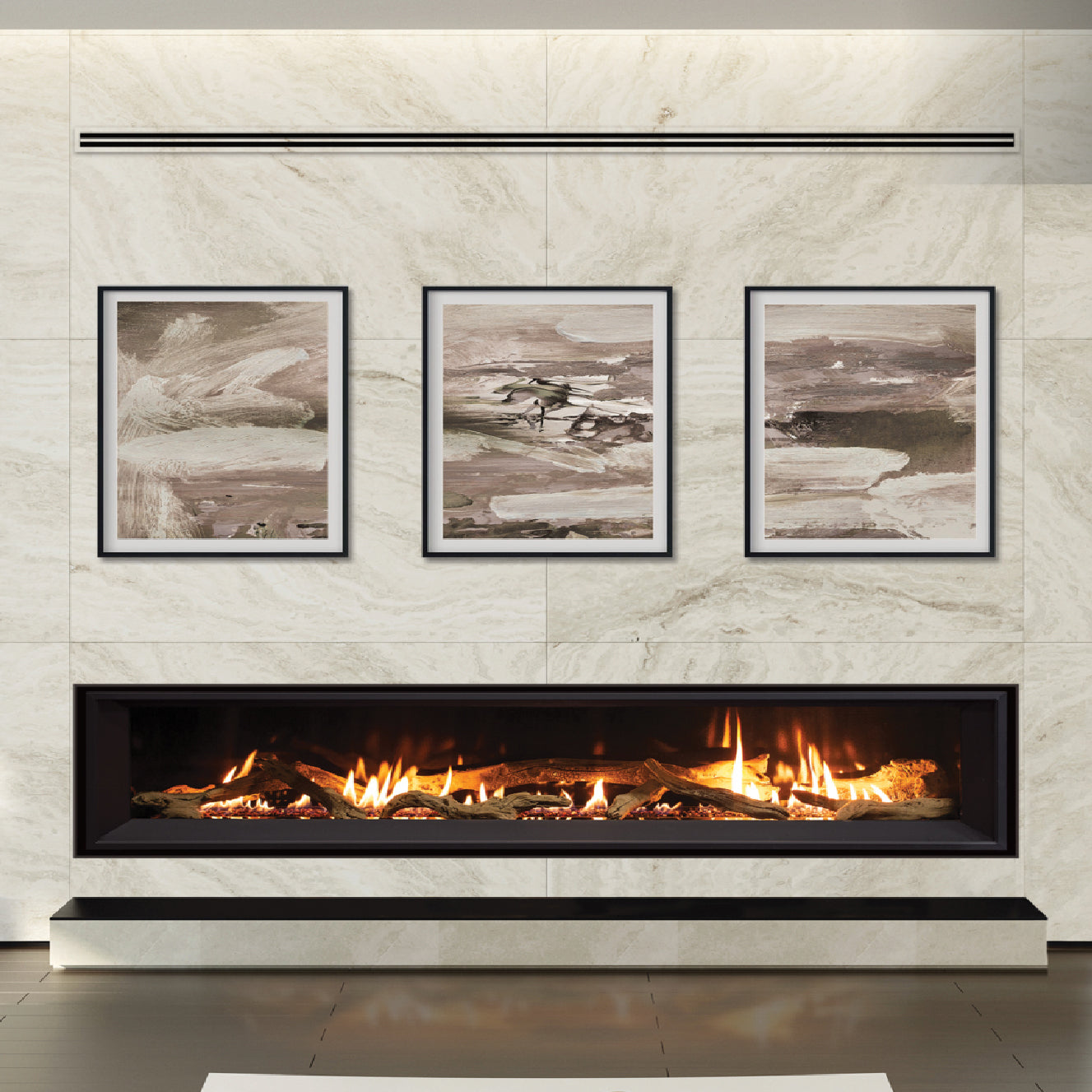 Enviro C Series Linear Gas or Propane Fireplaces