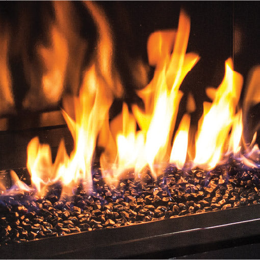 Enviro G Series Glass Burner Traditional Gas or Propane Fireplace