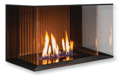 Urbana U Bay Screened Series Linear Gas or Propane Fireplace