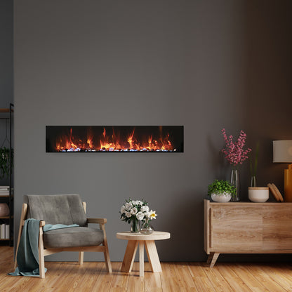 Amantii Panorama Xtra Slim Smart 40" Linear Electric Fireplace 120v
