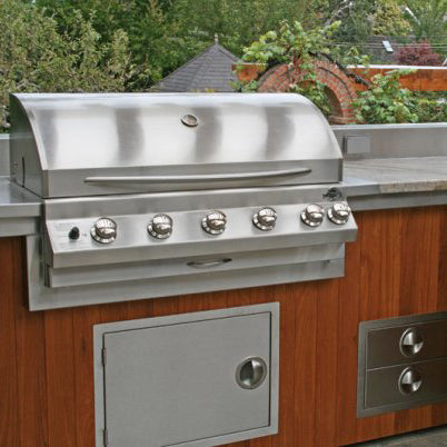 Jackson Grills Supreme Built-in BBQ: 850 Natural Gas or Propane (Grill Head)