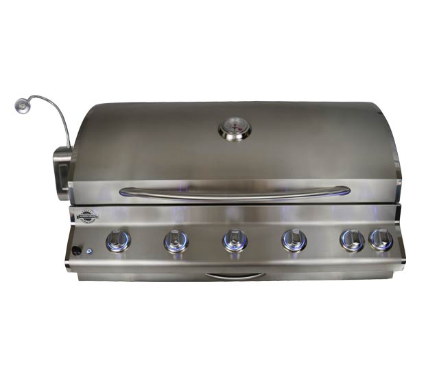 Jackson Grills Supreme Built-in BBQ: 850 Natural Gas or Propane (Grill Head)